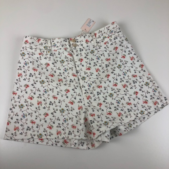 Rebecca Taylor Pants - NWT Rebecca Taylor Vine Twill Shorts 30 flower